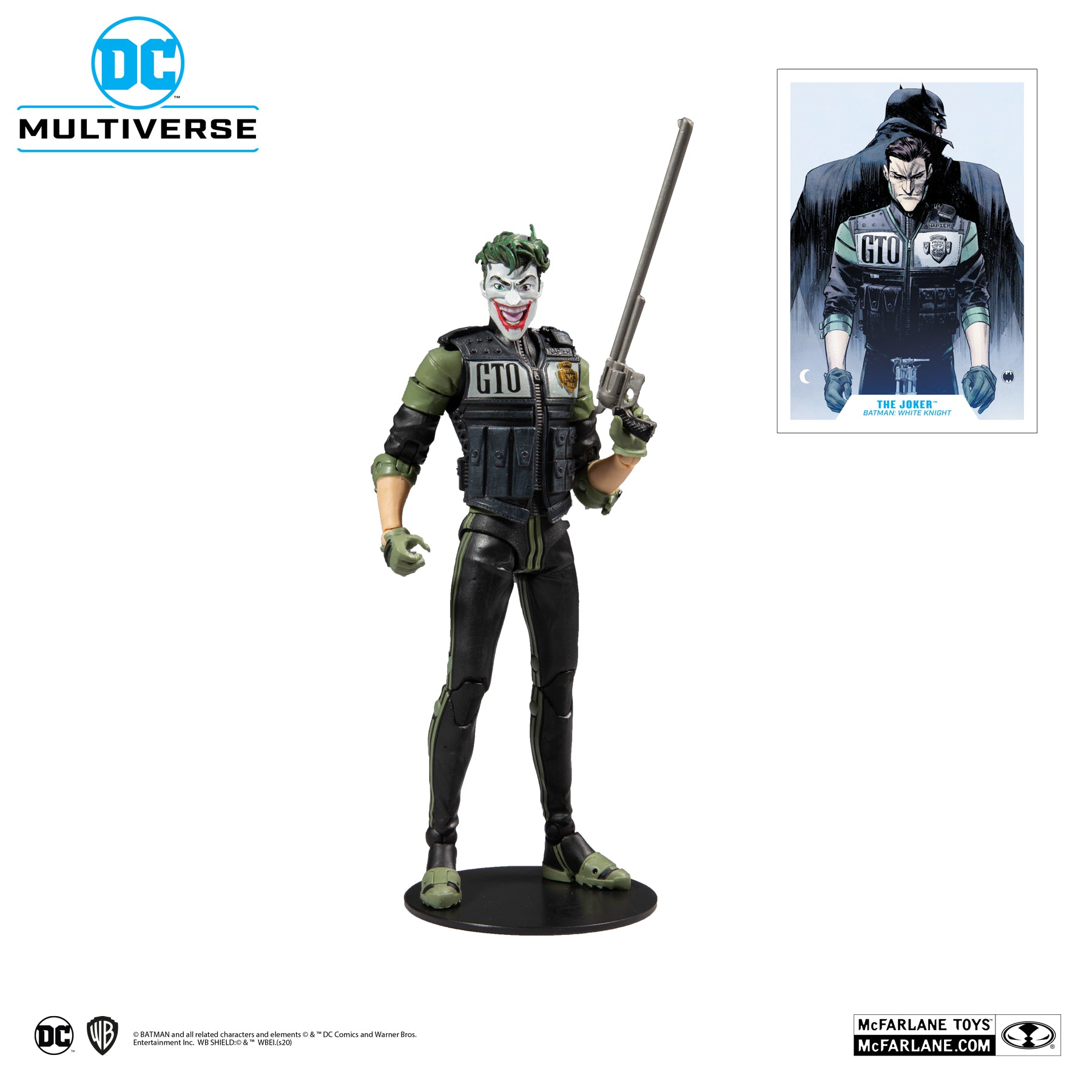 DC Multiverse Batman White Knight Joker - McFarlane Toys