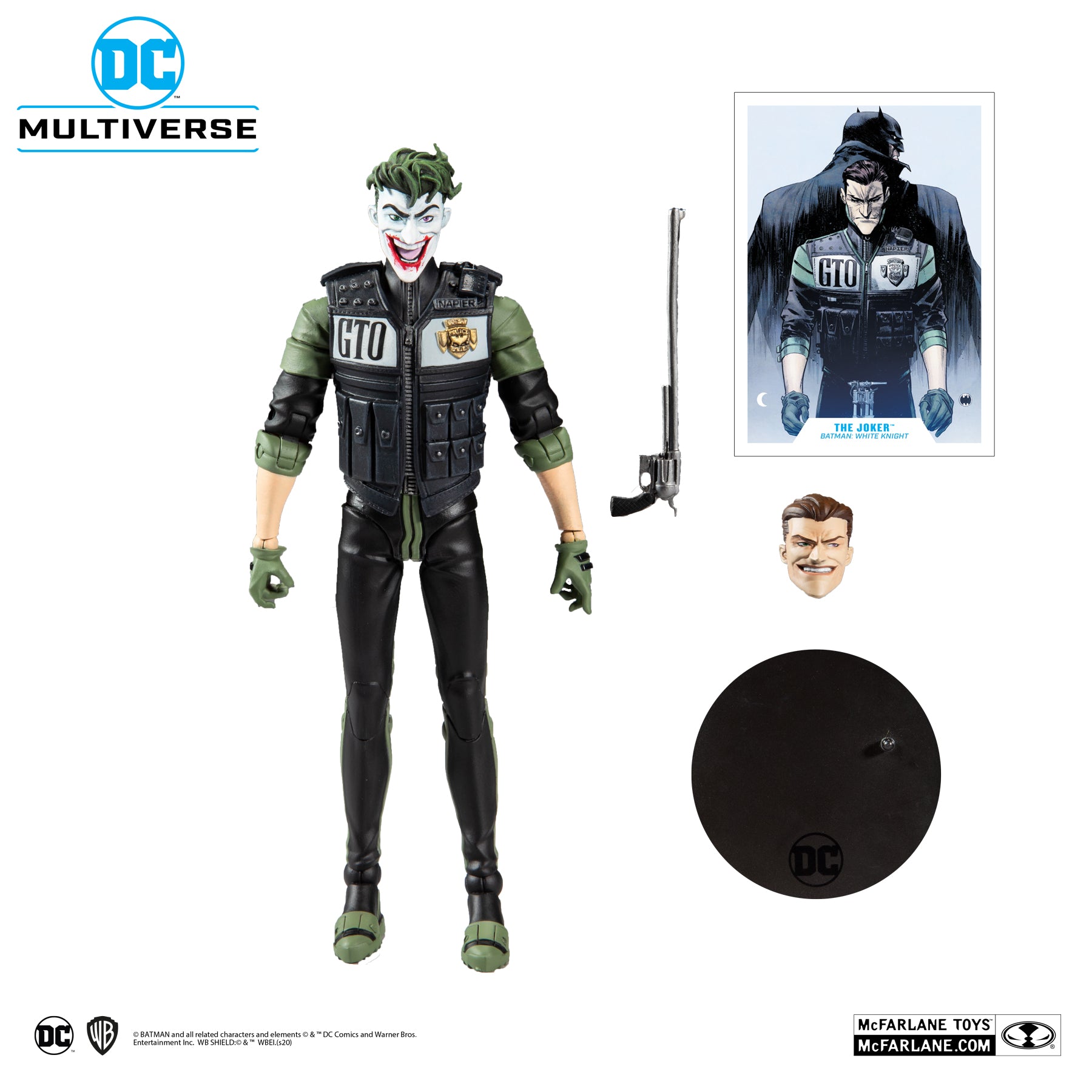 DC Multiverse Batman White Knight Joker - McFarlane Toys