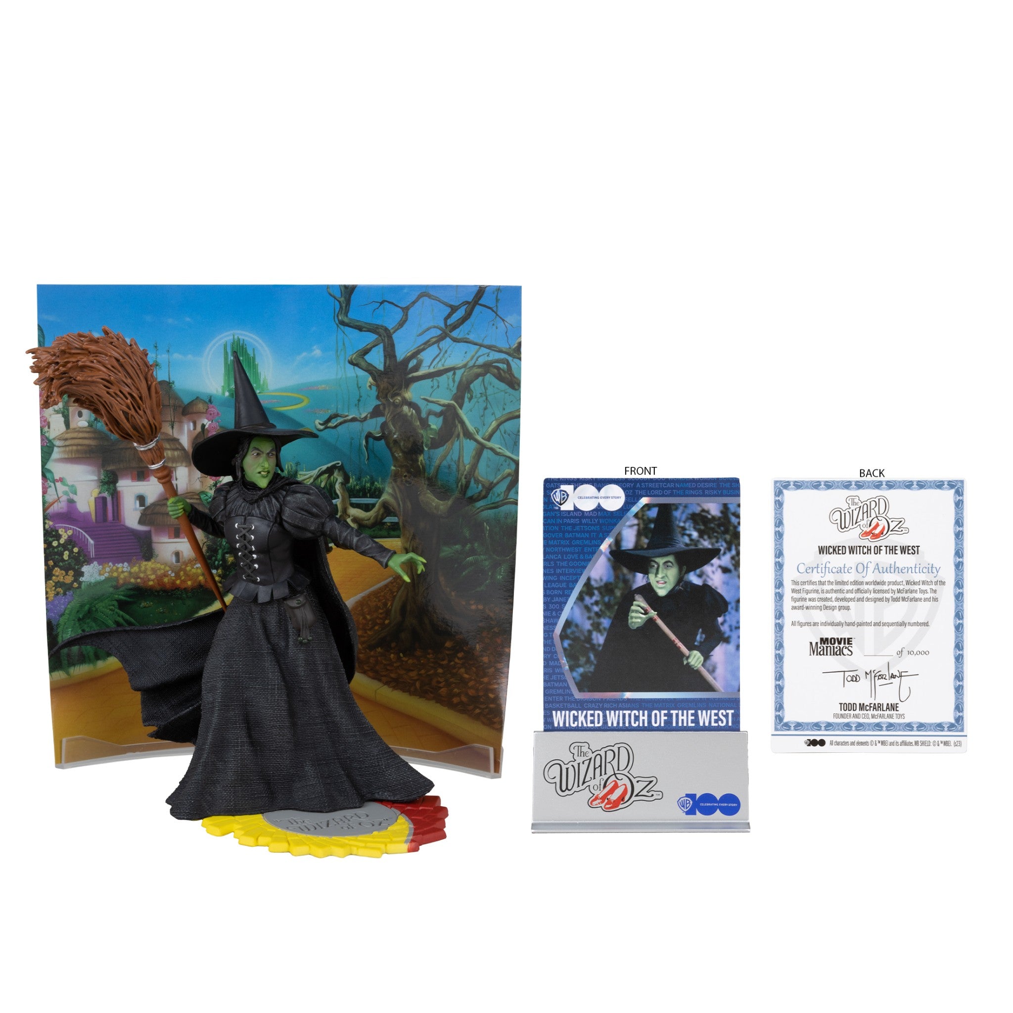 Movie Maniacs Wicked Witch of the West WB100 Anniversary 6" Limited - McFarlane - 0