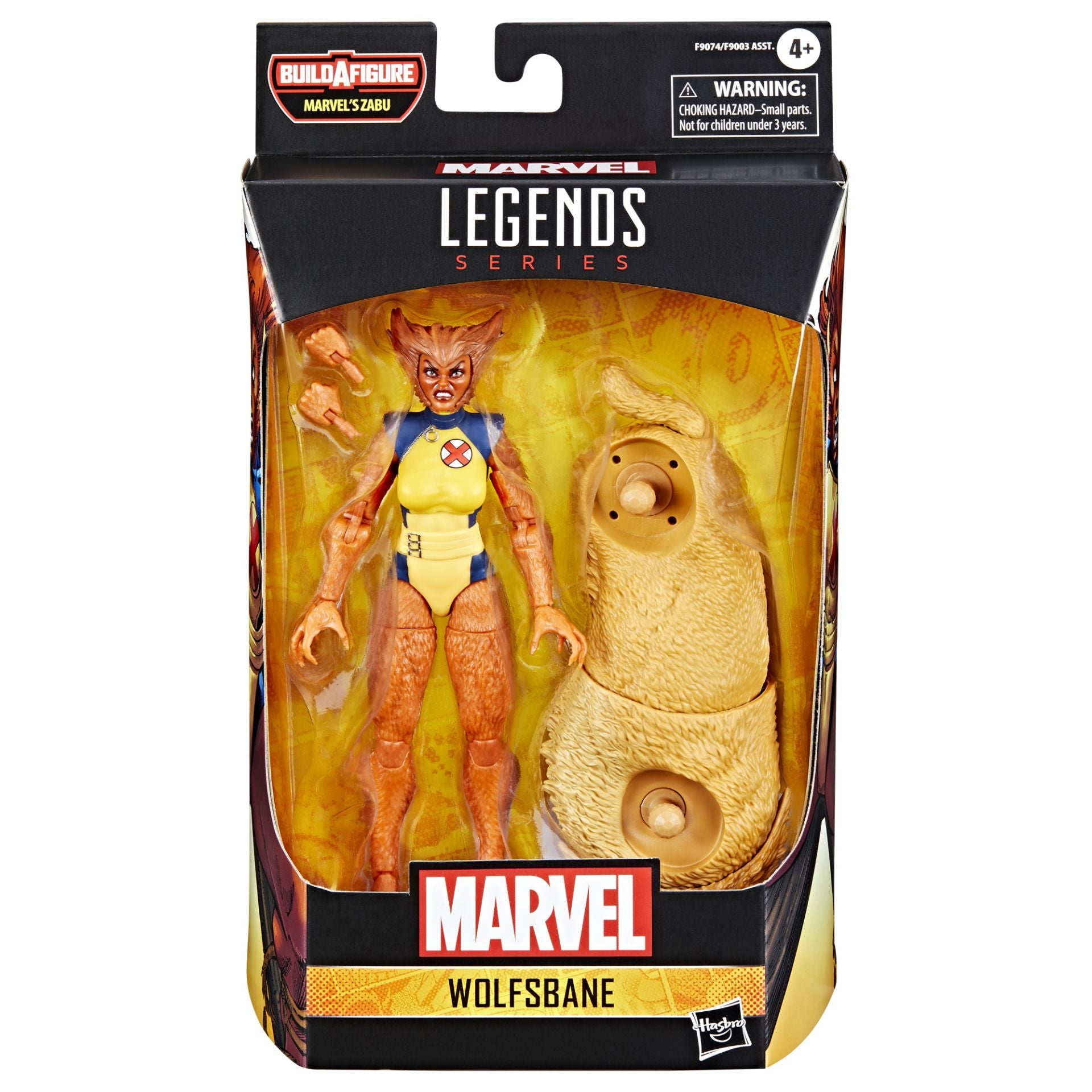 Marvel Legends Zabu BAF 6" Wolfsbane (X-Men Comics)