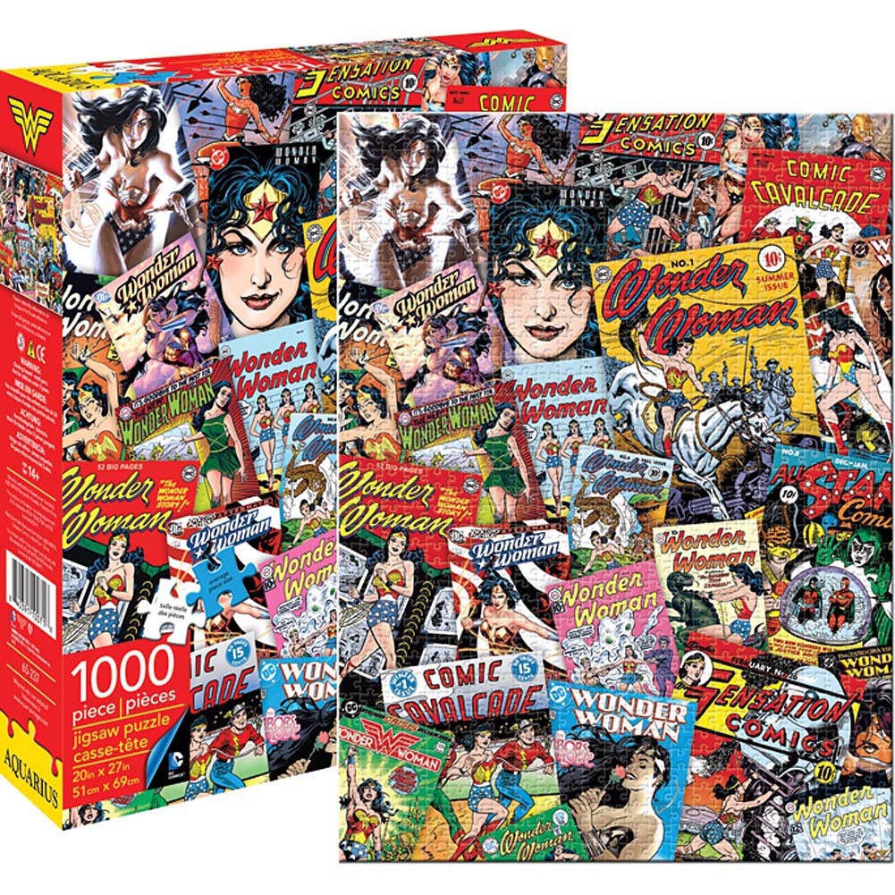 DC Comics Wonder Woman Collage Jigsaw Puzzle 1000 pieces